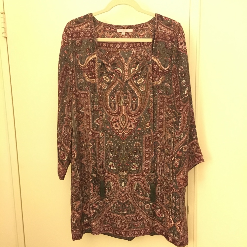 Calypso St. Barth silk shift dress